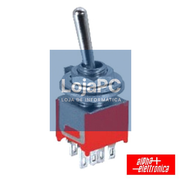 INTERRUPTOR ALAVANCA MINIATURA ON-OFF-ON PAINEL