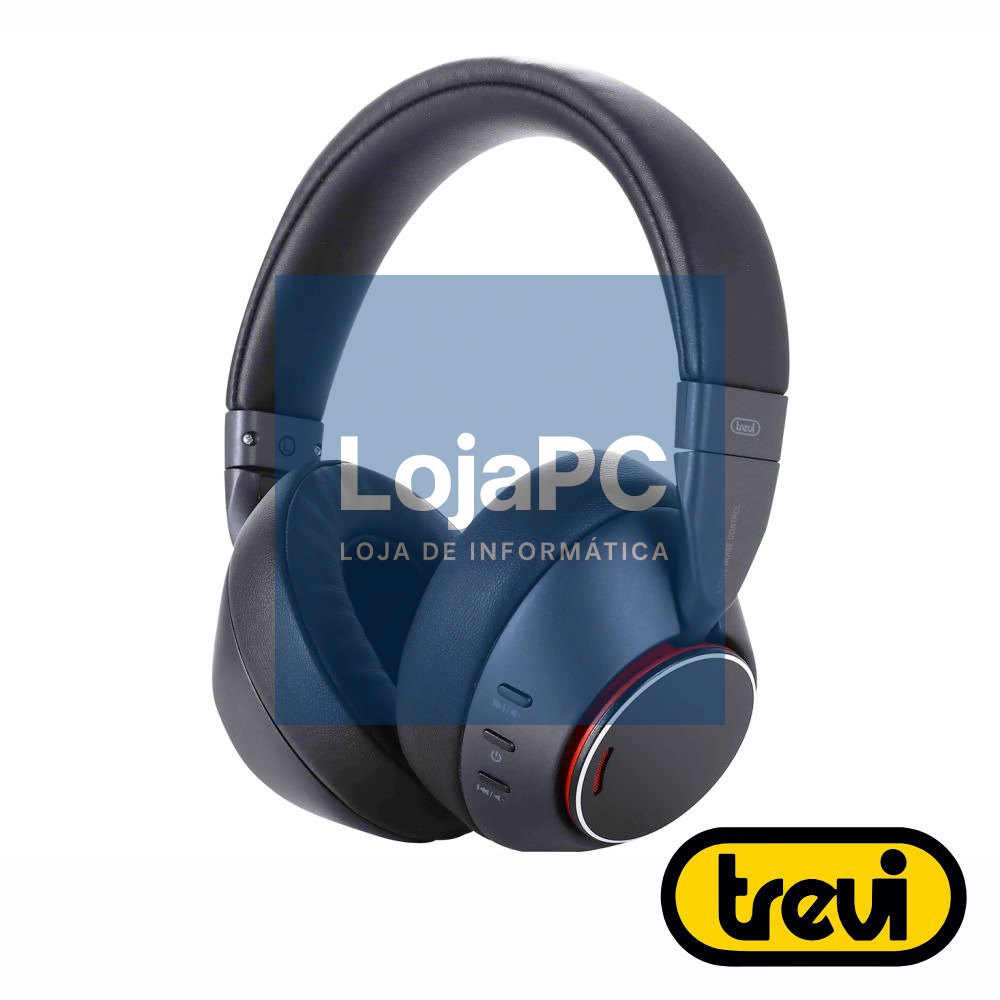Auscultadores Bluetooth 5.3 S/ Fios Stereo C/ ANC TREVI