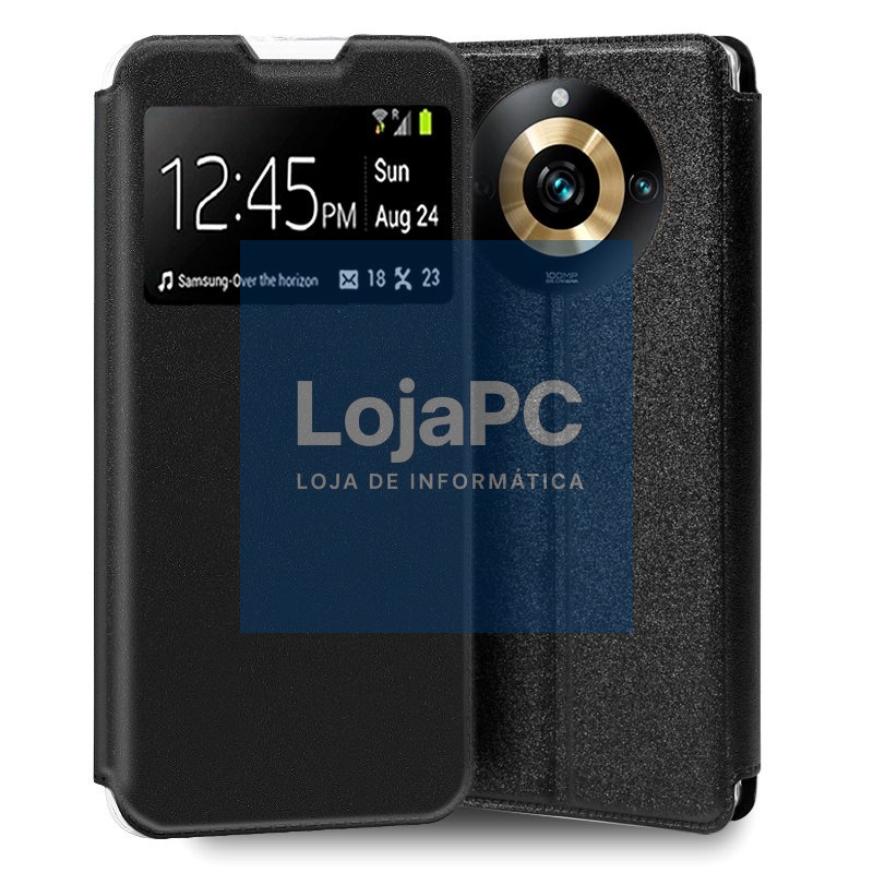 COOL Flip Cover for Realme 11 Pro 5G / 11 Pro Plus 5G Smooth Black