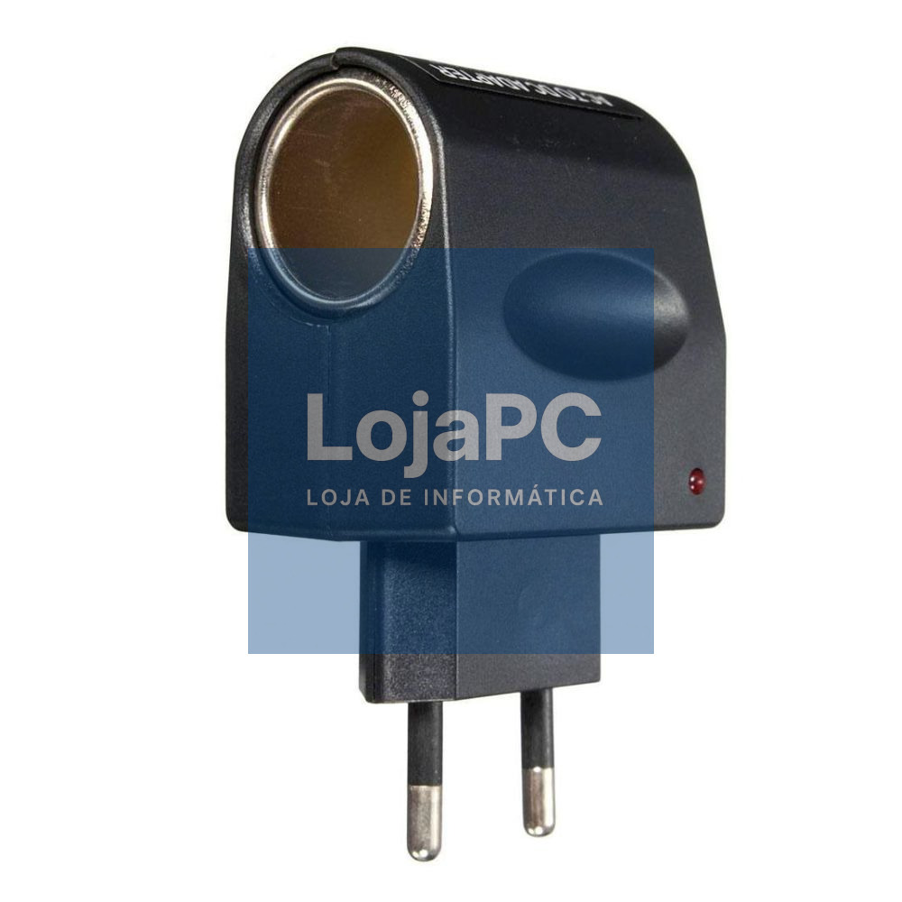 Conversor 230V-12V Ficha De Isqueiro 500mAh