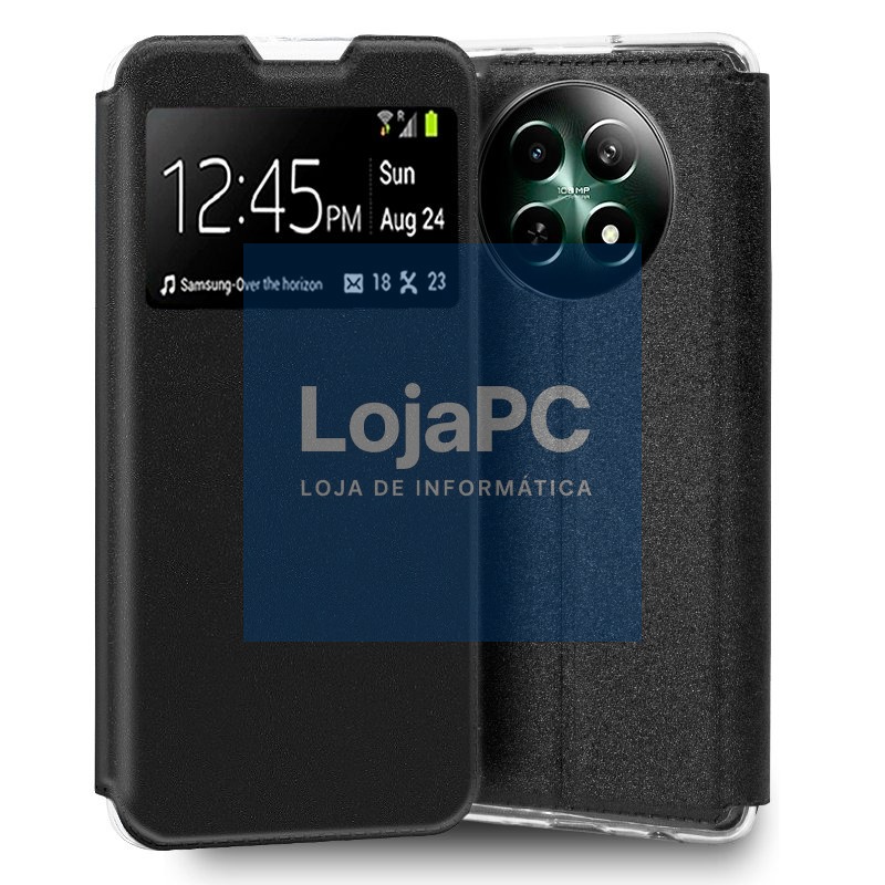 COOL Flip Cover for Realme 12 5G / 12x 5G Smooth Black