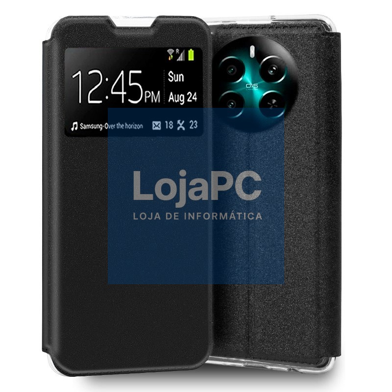 COOL Flip Cover for Realme 12 Plus 5G Smooth Black
