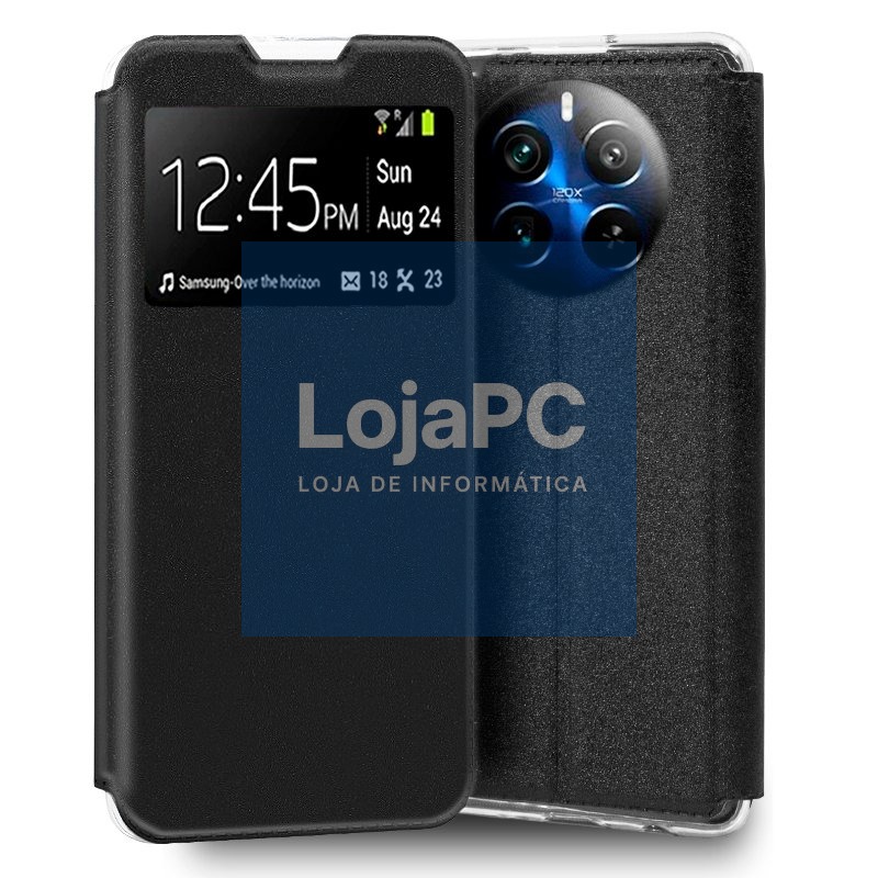 COOL Flip Cover for Realme 12 Pro 5G / 12 Pro Plus 5G Smooth Black