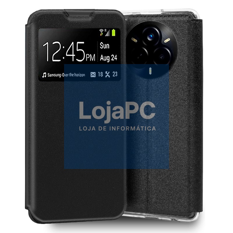 COOL Flip Cover for Realme 14 Pro 5G Smooth Black