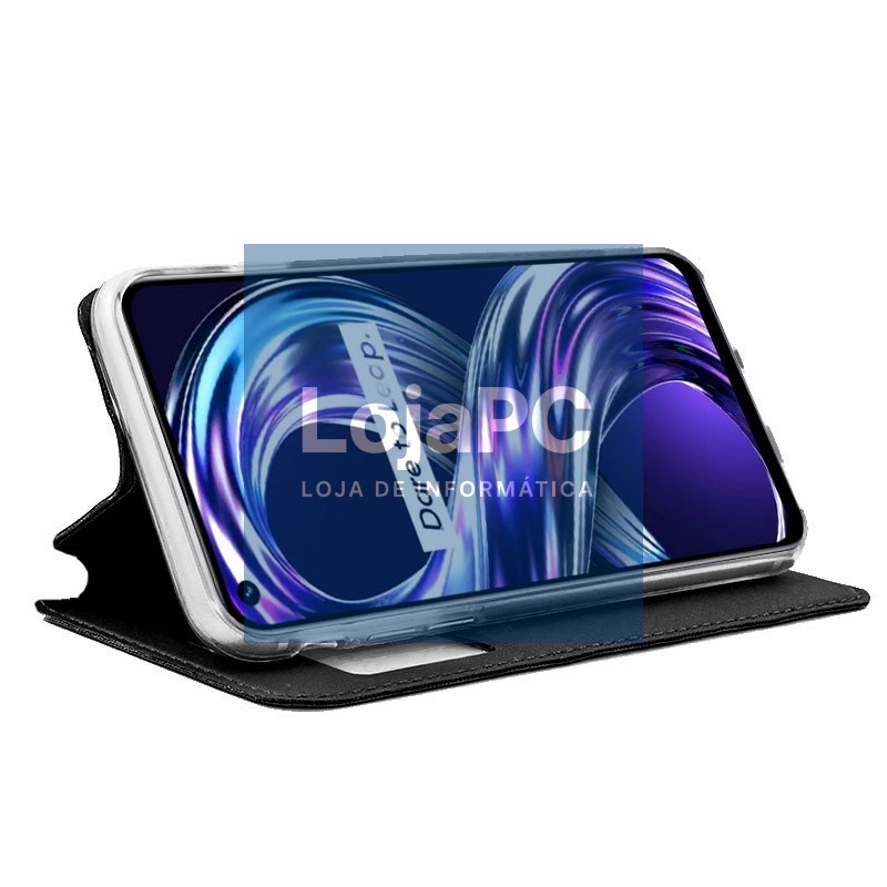 COOL Flip Cover for Realme 8i / Narzo 50 Smooth Black — imagem 2