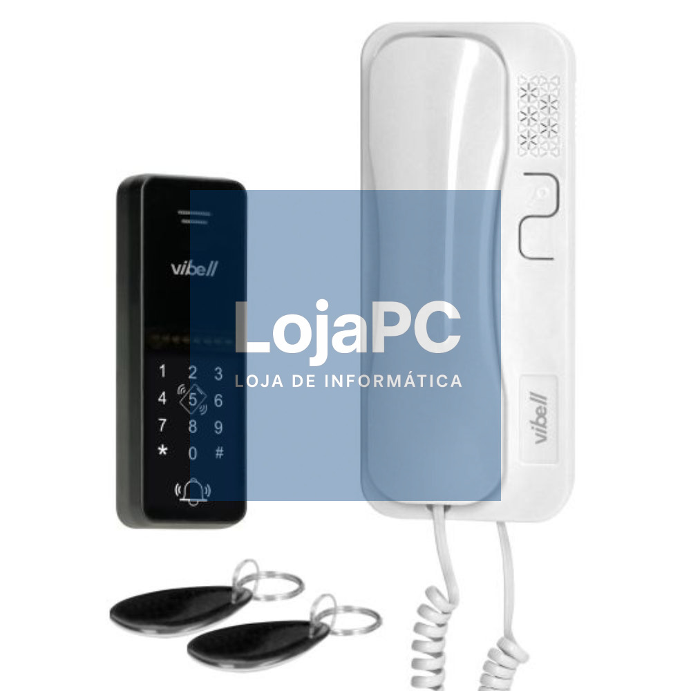 Campainha C/ Intercomunicador E Sensor RFID VIBELL