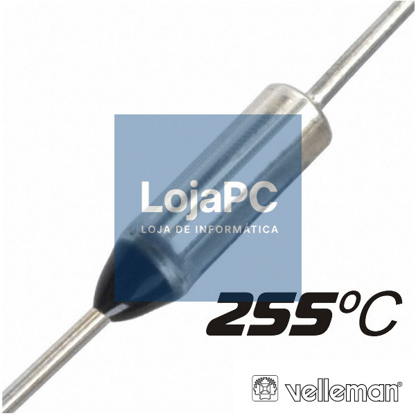 FUSÍVEL TÉRMICO 255ºC 250V VELLEMAN