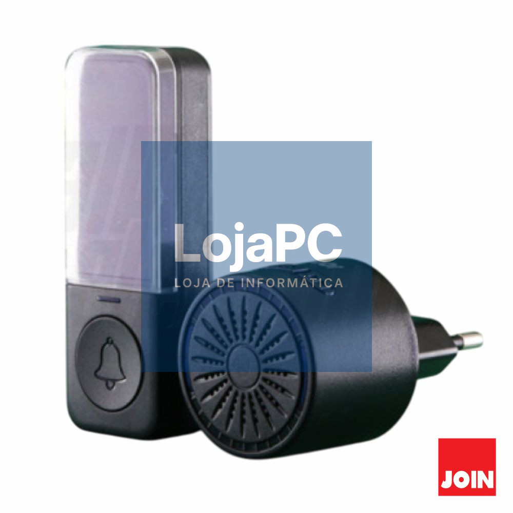 Campainha S/ Fios C/ 1 Receptor IP44 180m JOIN