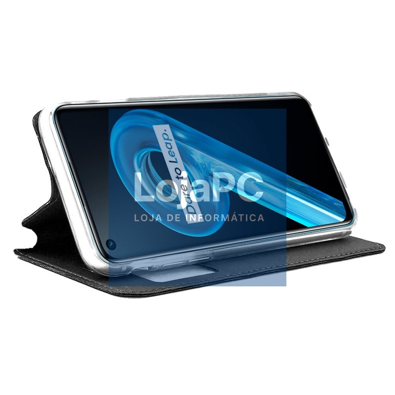 COOL Flip Cover for Realme 9i / Oppo A76 / A96 Smooth Black — imagem 2