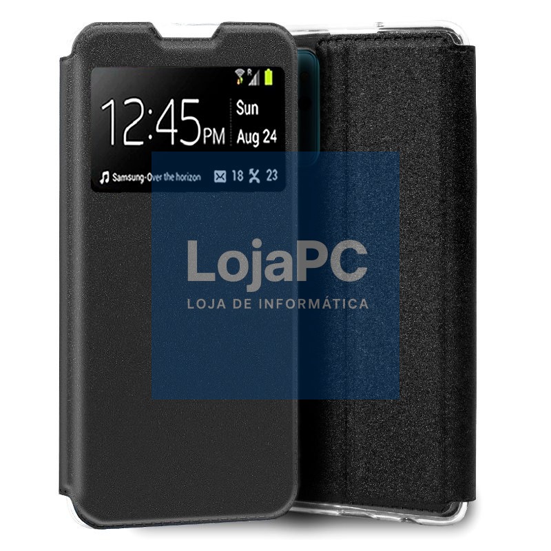 COOL Flip Cover for Realme 9i / Oppo A76 / A96 Smooth Black