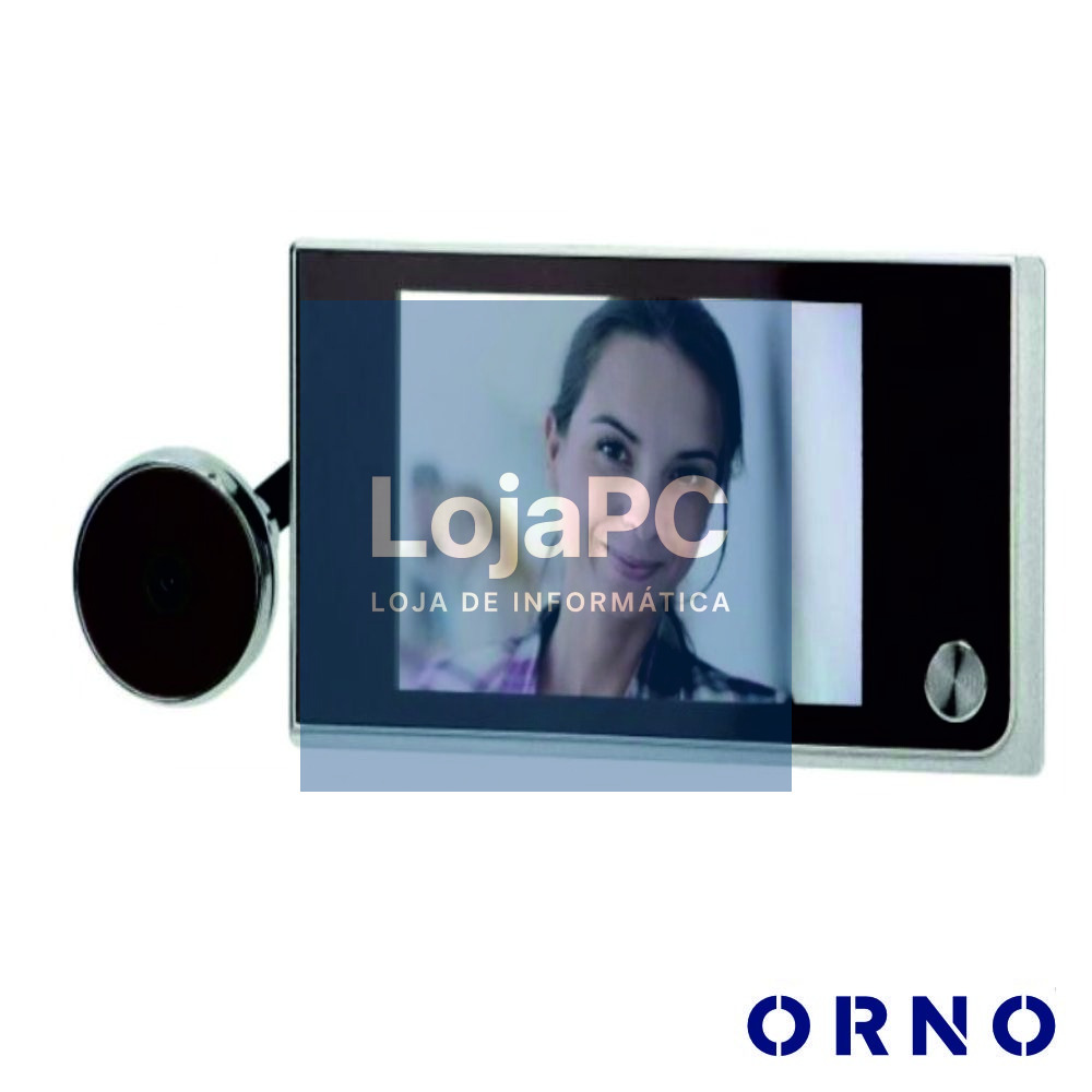 Câmara Óculo Digital P/ Porta C/ Visor ORNO