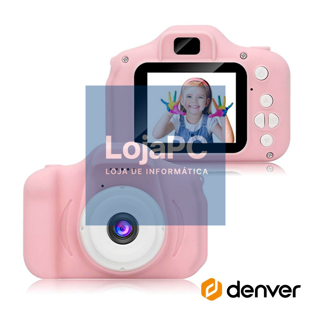 Câmara Digital Rosa P/ Crianças Rosa DENVER