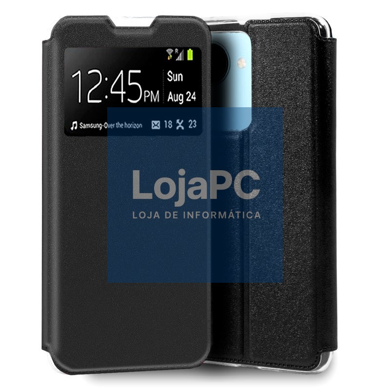 COOL Flip Cover for Realme C30 / Narzo 50i Prime Smooth Black