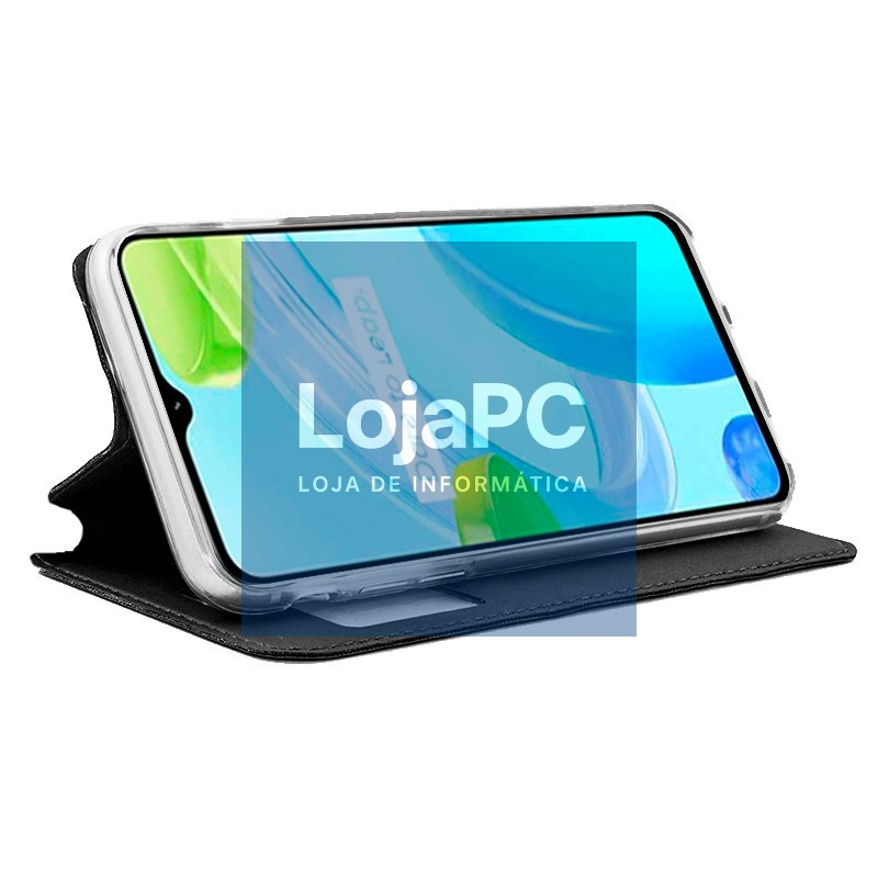 COOL Flip Cover for Realme C30 / Narzo 50i Prime Smooth Black — imagem 2