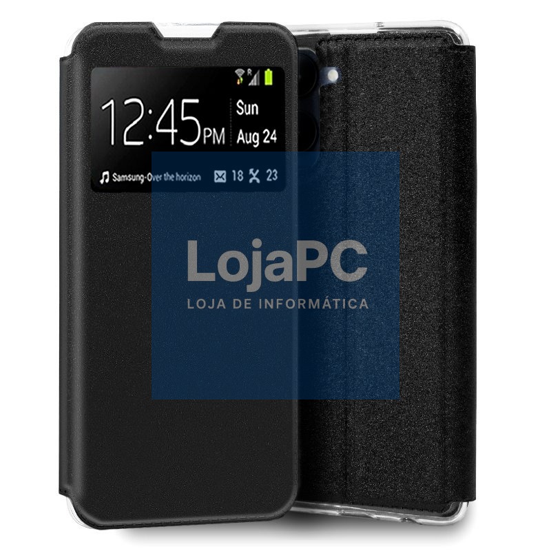 COOL Flip Cover for Realme C33 Smooth Black
