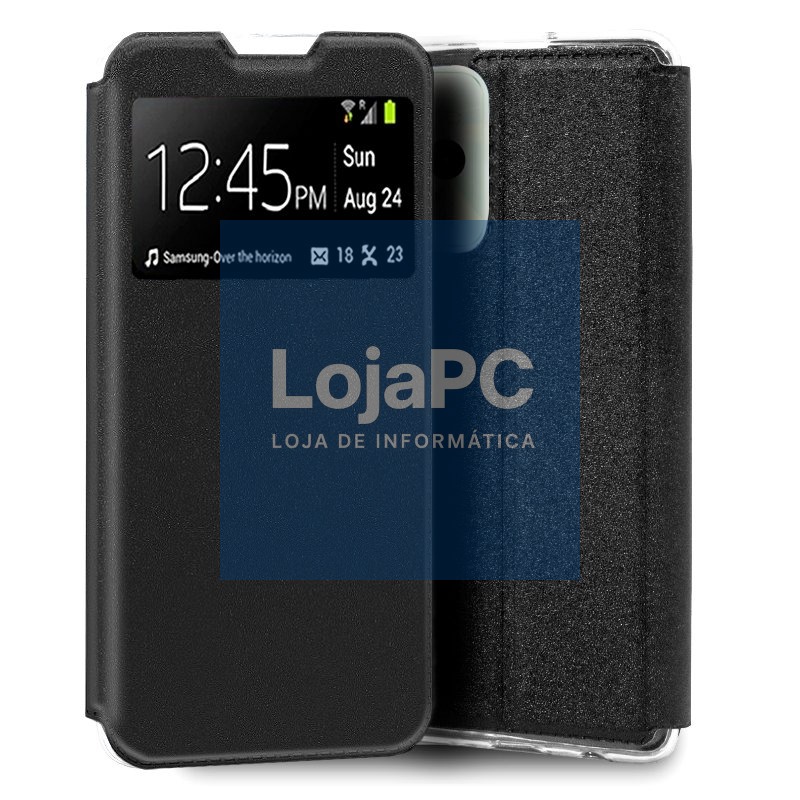 COOL Flip Cover for Realme C35 / Narzo 50A Prime Smooth Black
