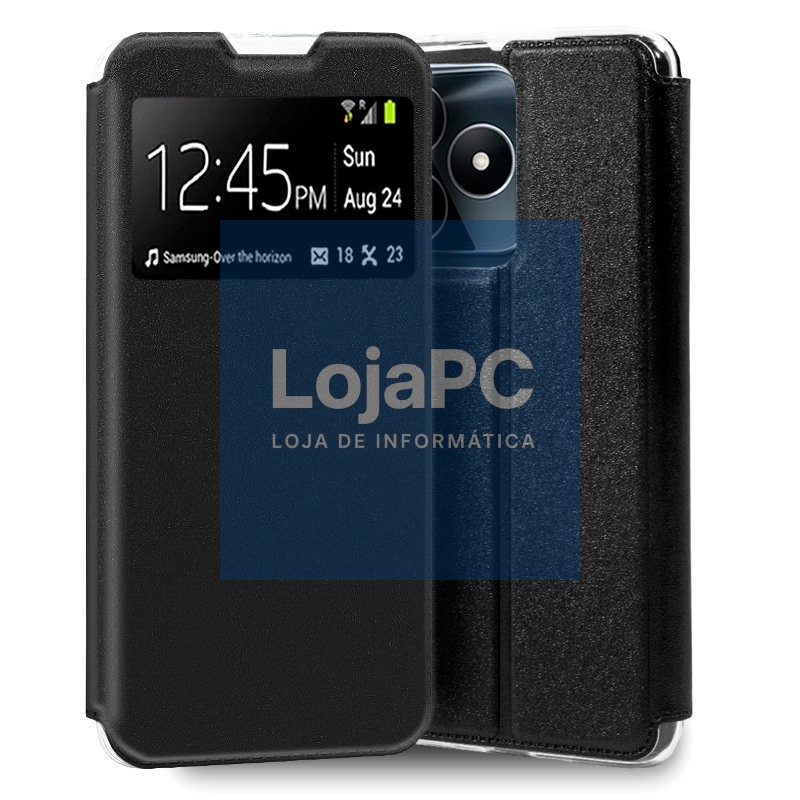COOL Flip Cover for Realme C53 / C51 / Note 50 Smooth Black