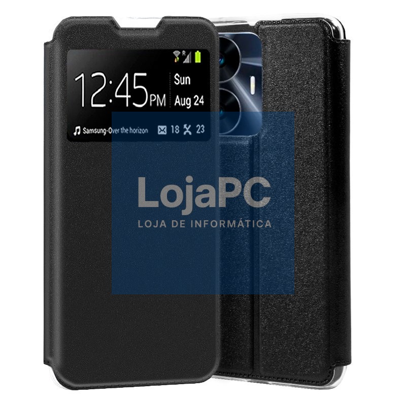 COOL Flip Cover for Realme C55 Smooth Black