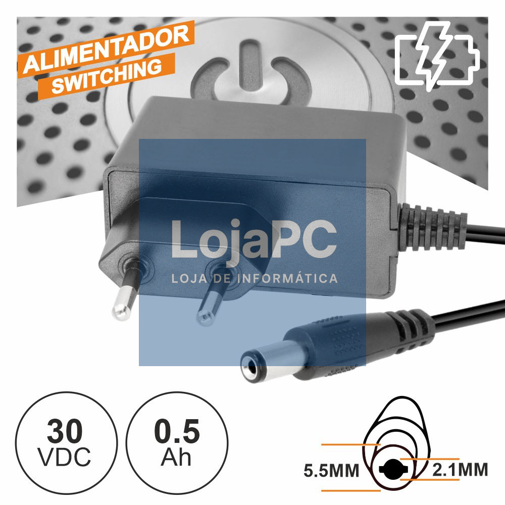 Alimentador Switching 30V 0.5A