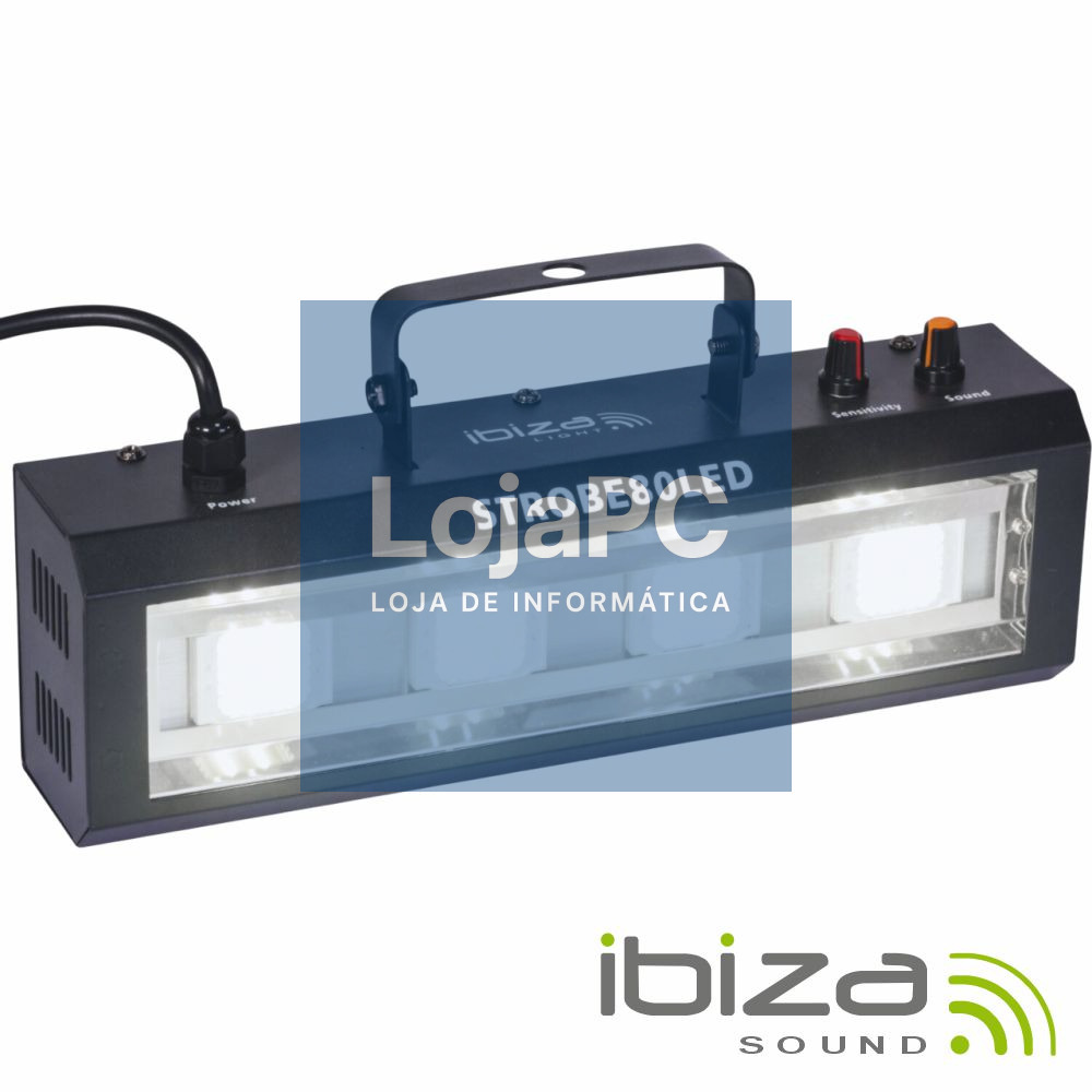 ESTROBOSCÓPIO C/ 4 LEDS COB 20W IBIZA