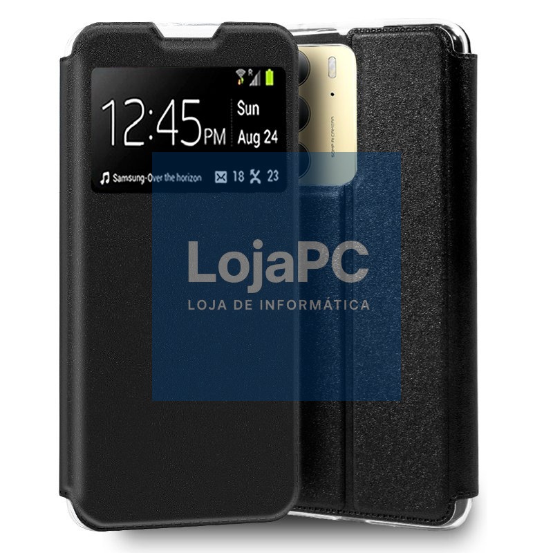 COOL Flip Cover for Realme C75 / 14x 5G Smooth Black