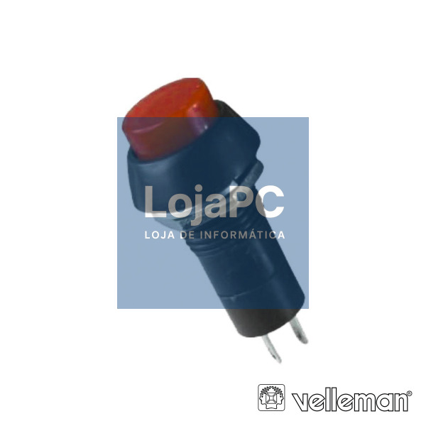 INTERRUPTOR OFF-(ON) VERMELHO 3A/125V