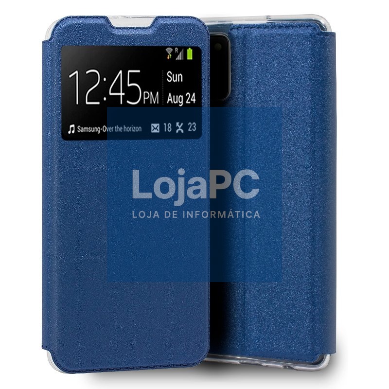 COOL Flip Cover for Samsung A025 Galaxy A02s Smooth Blue