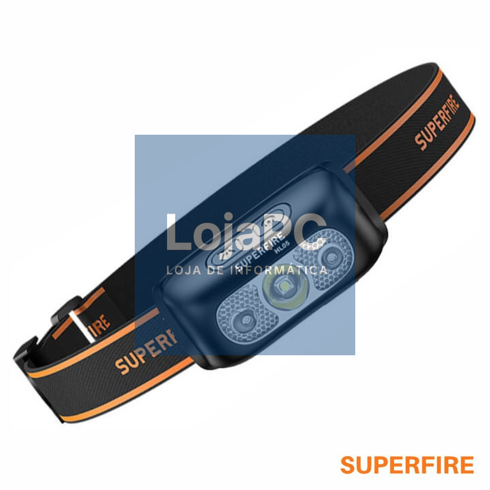 Lanterna de Cabeça 2W 110lm IP44 SUPERFIRE