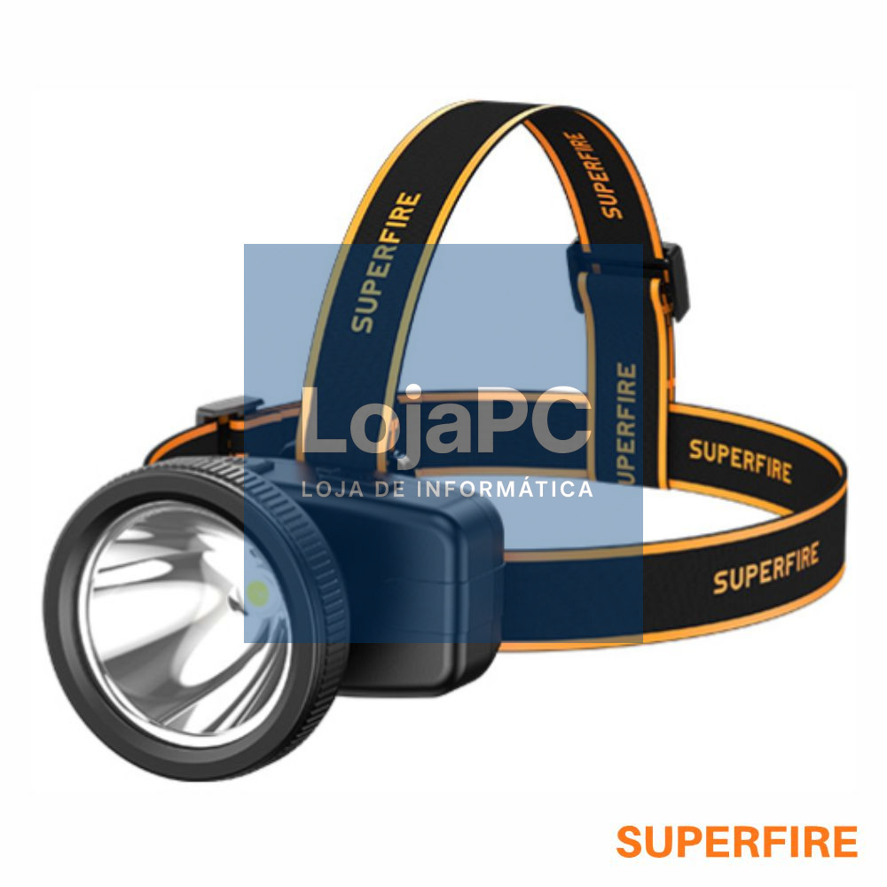 Lanterna de Cabeça 5W 350lm IP42 SUPERFIRE