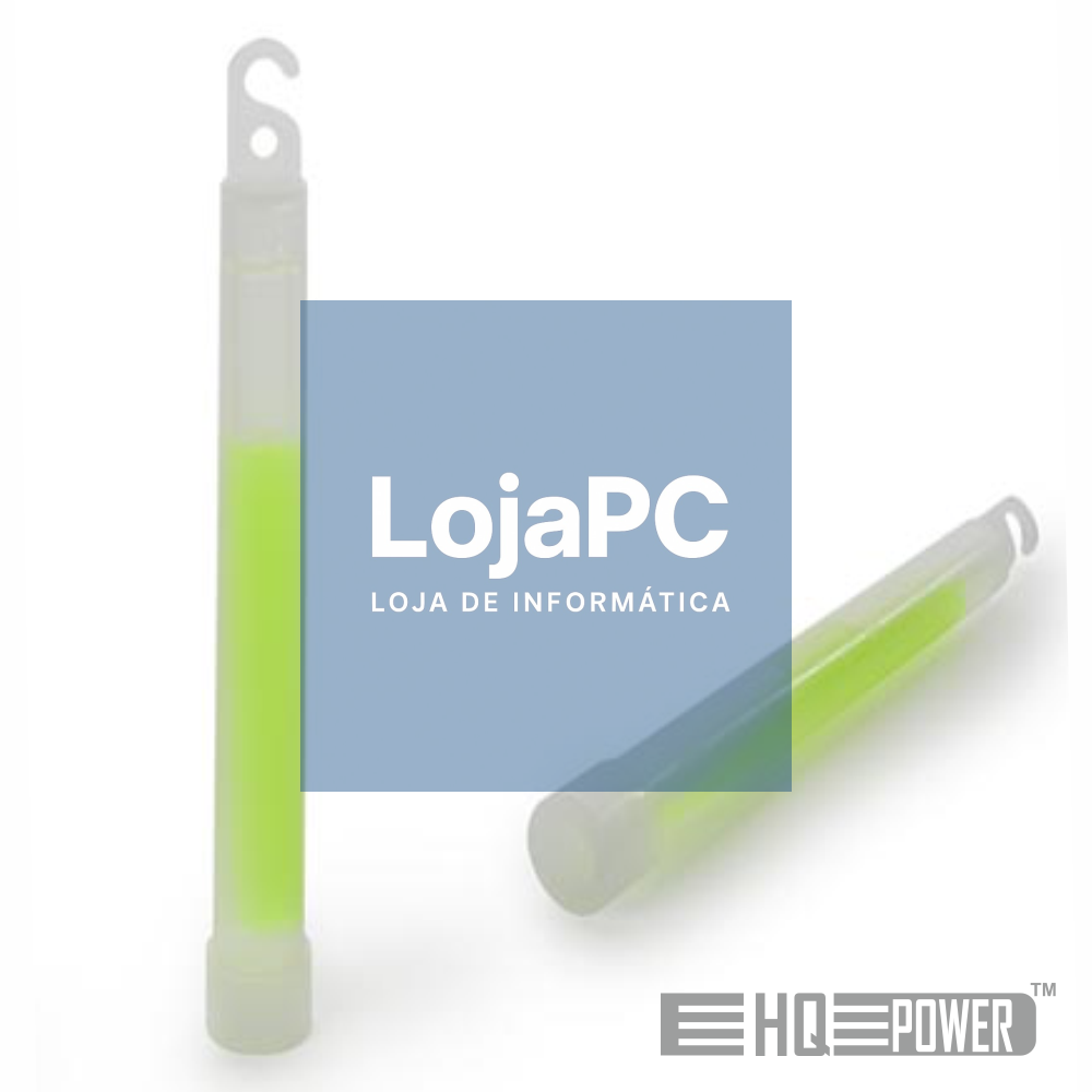 BARRA LUMINESCENTE VERDE 150MM HQ POWER