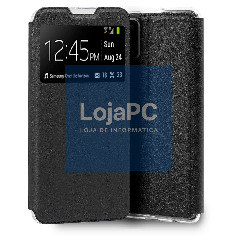 COOL Flip Cover for Samsung A037 Galaxy A03s Smooth Black