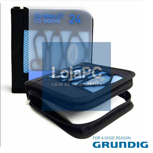 MALA PARA 24 CD/DVD GRUNDIG