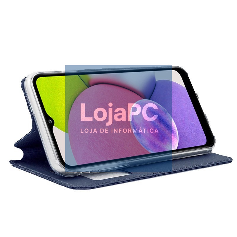 COOL Flip Cover for Samsung A037 Galaxy A03s Smooth Blue — imagem 2
