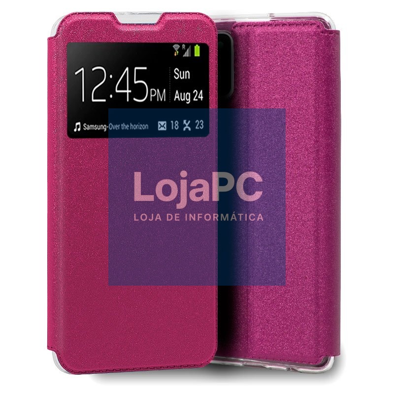 COOL Flip Cover for Samsung A037 Galaxy A03s Smooth Pink