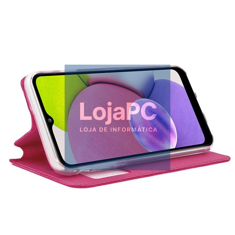 COOL Flip Cover for Samsung A037 Galaxy A03s Smooth Pink — imagem 2