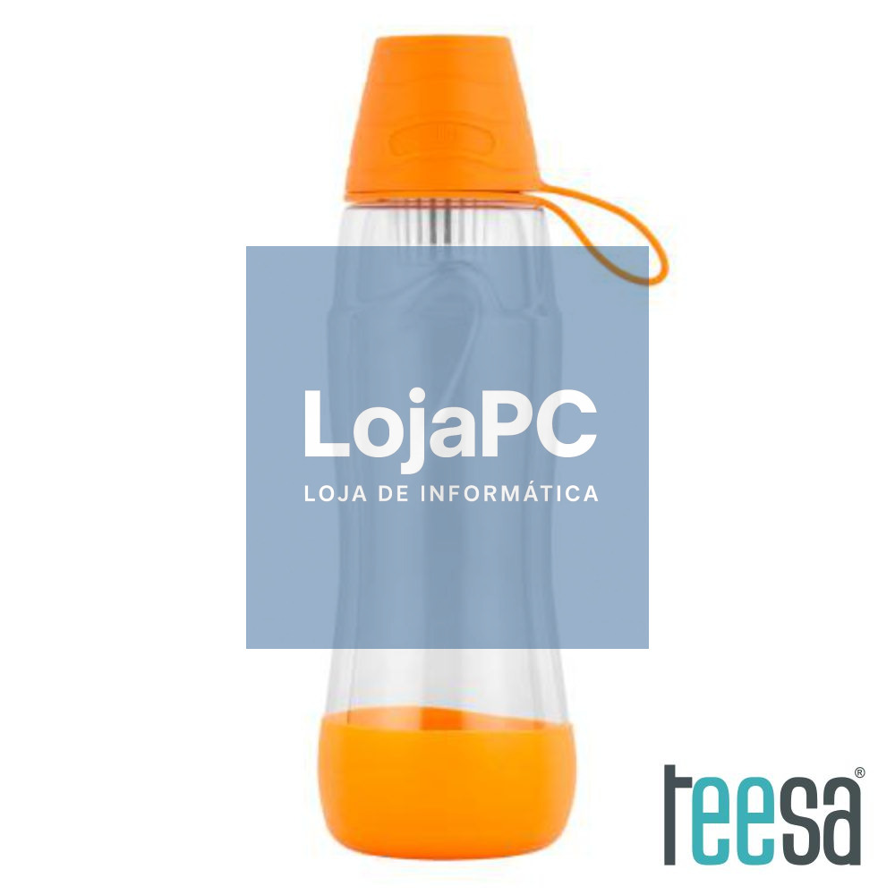 Garrafa C/ Filtro 550ml Laranja TEESA