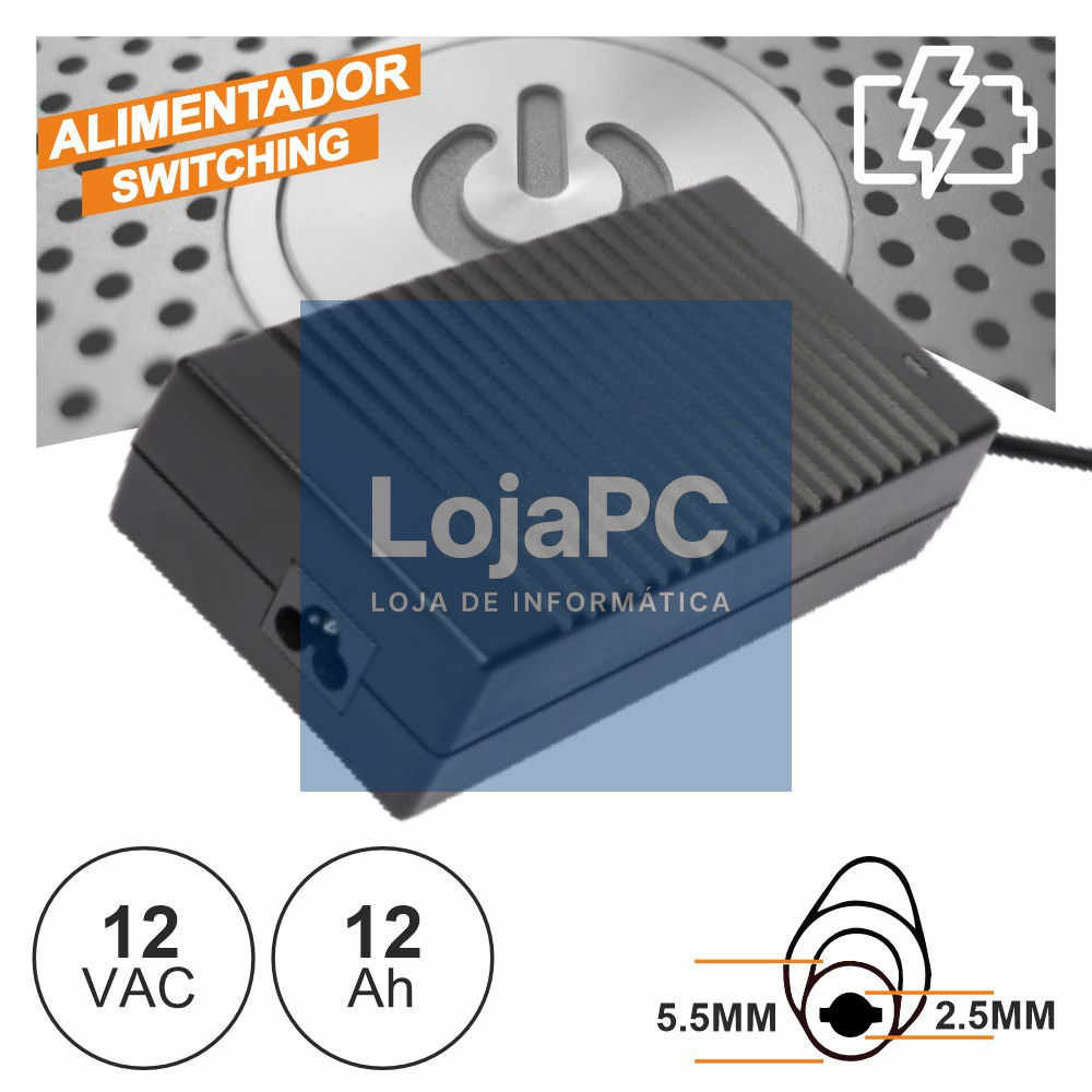 Alimentador Switching 12V 12A
