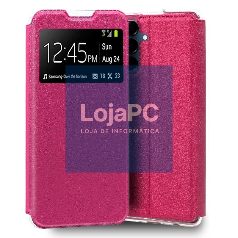 COOL Flip Cover for Samsung A165 Galaxy A16 / A16 5G Smooth Pink