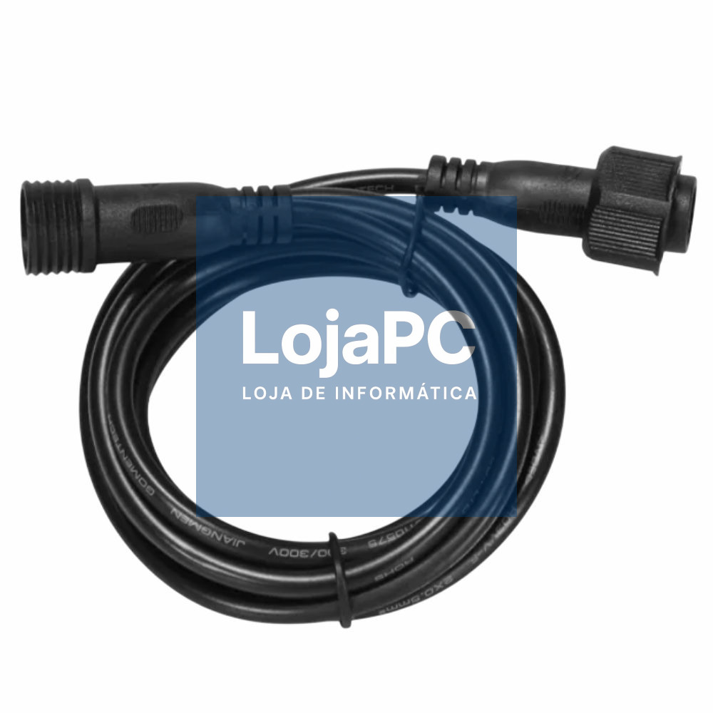 Cabo de Extensão 5m para Foco LED c/ Painel Solar
