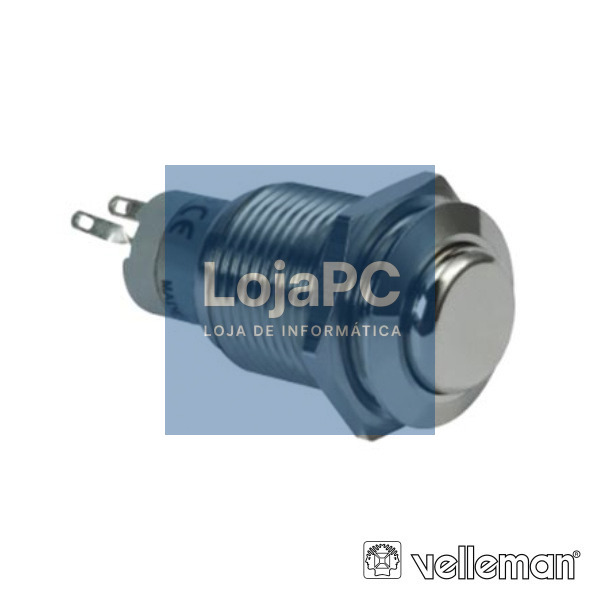 INTERRUPTOR REDONDO ALTO DE METAL DPDT 2NA 2NC