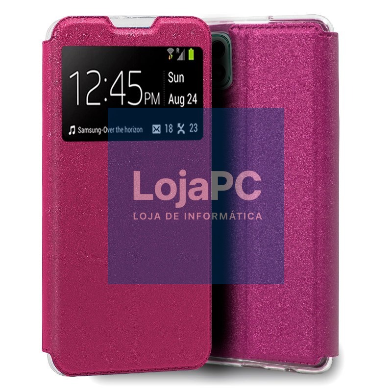 COOL Flip Cover for Samsung A226 Galaxy A22 5G Smooth Pink