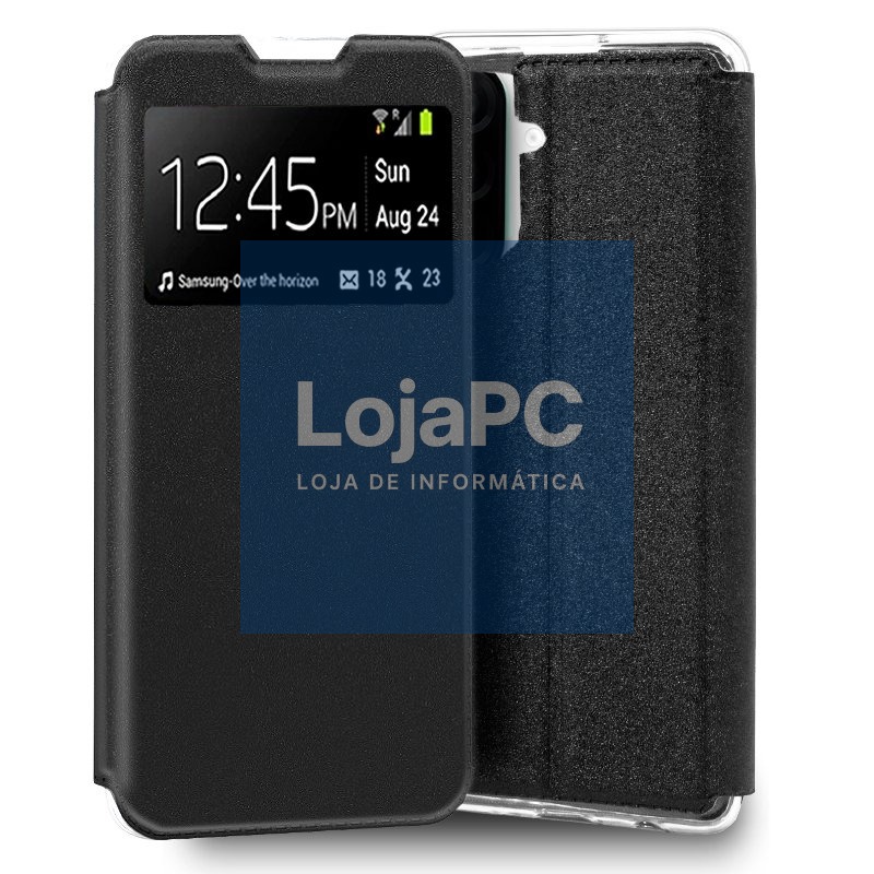 COOL Flip Cover for Samsung A266 Galaxy A26 5G / A17 / A17 5G Smooth Black