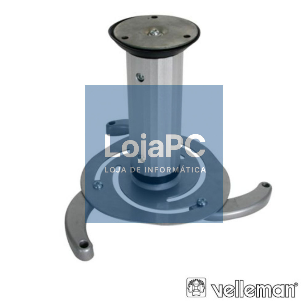 SUPORTE VÍDEOPROJETOR TECTO 10KG VELLEMAN
