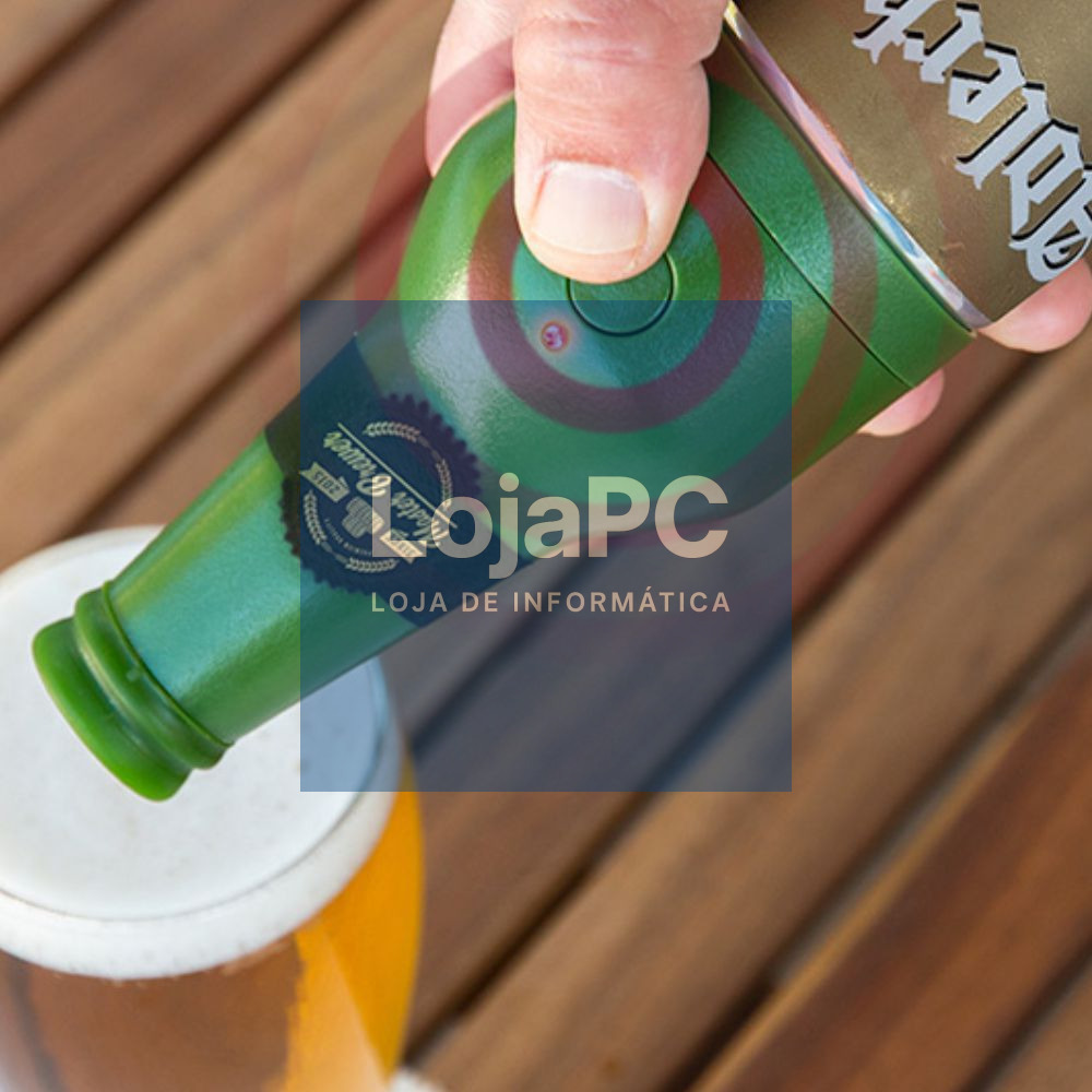 DISPENSADOR DE CERVEJA P/ LATAS 25~50CL C/ BOTÃO P/ ESPUMA