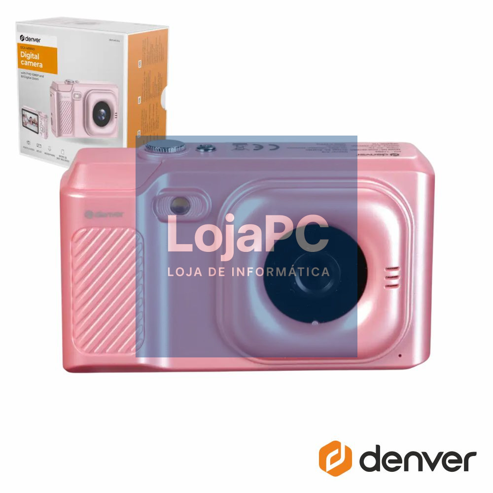 Câmara Digital Rosa DENVER