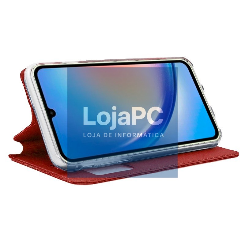 COOL Flip Cover for Samsung A346 Galaxy A34 5G Smooth Red — imagem 2