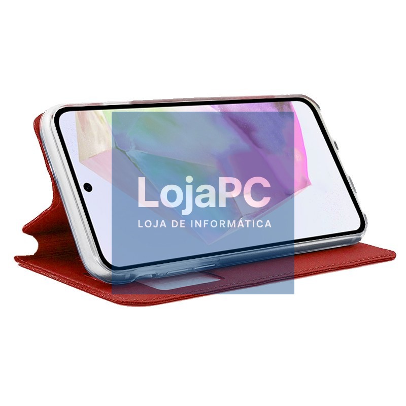 COOL Flip Cover for Samsung A356 Galaxy A35 5G Smooth Red — imagem 2