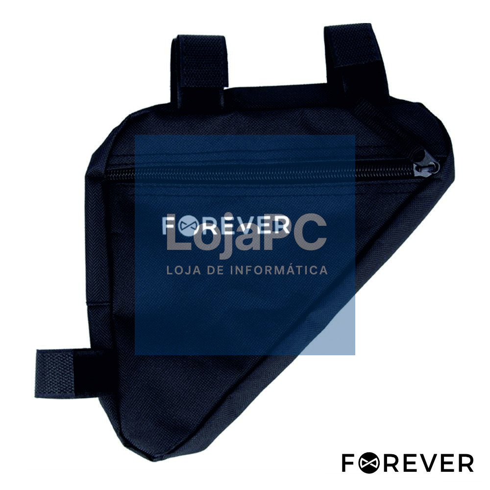 Bolsa de Bicicleta P/ Quadro Preta FOREVER