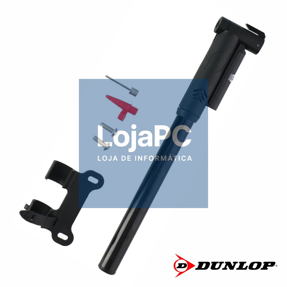Bomba de Ar Manual P/ Bicicleta DUNLOP