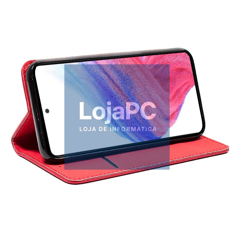 COOL Flip Cover for Samsung A536 Galaxy A53 5G Smooth Red — imagem 2